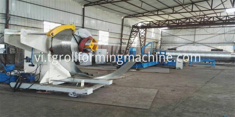 Steel Culvert Pipe Machine